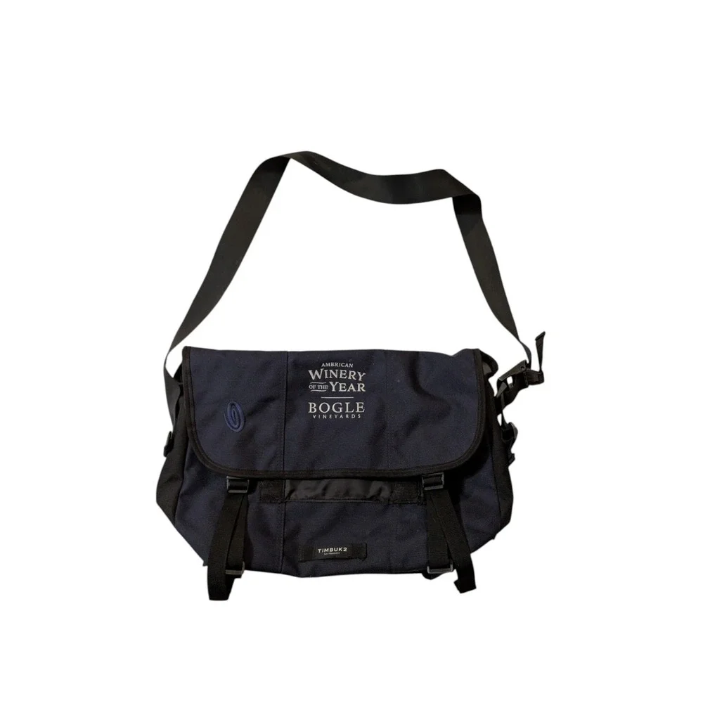Timbuk2 Classic Messenger Bag 20x13 Navy Blue Black Laptop Bag No Shoulder Strap